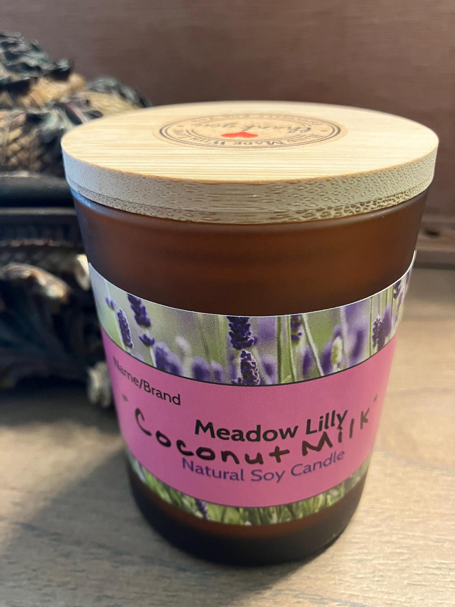 Coconut Milk Soy Candle: Relaxing Aromatherapy