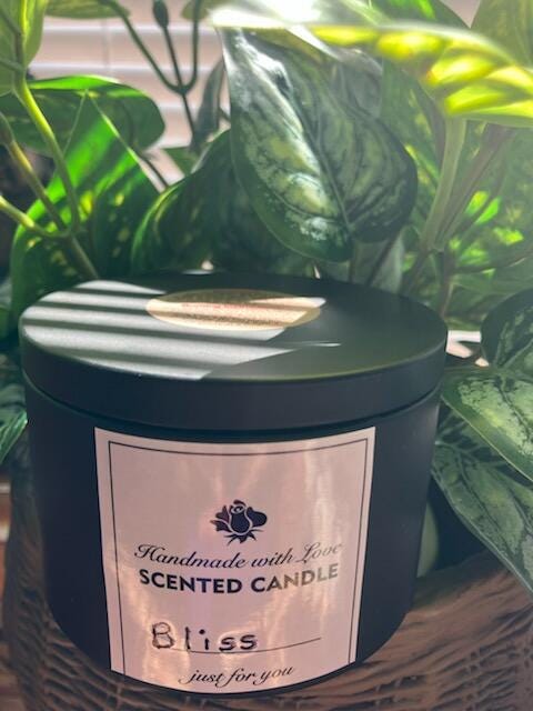 Flora Orange Honey Scented Soy Candle: Handmade Bliss